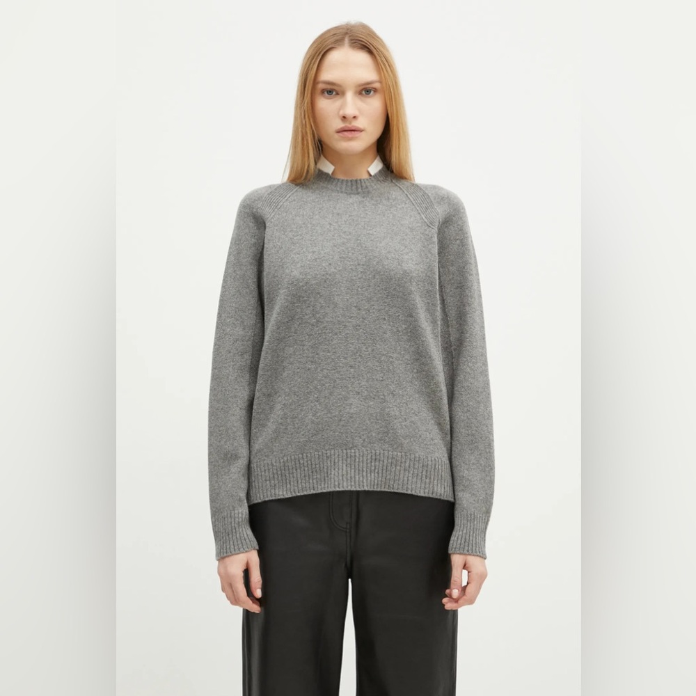 NWT $1025 Undercover Raglan-sleeve Button-Detail Jumper Sweater